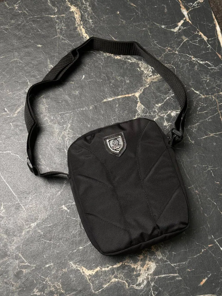 Барсетка чорна Philipp Plein